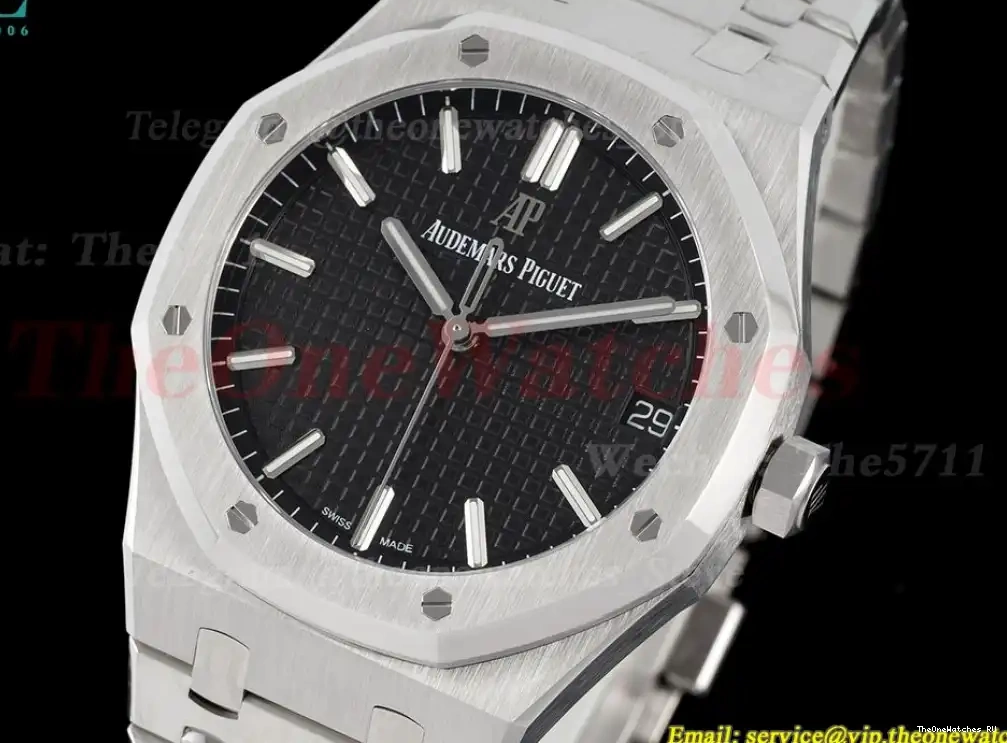 SS ZF A4302 V3 SS Royal Black Clone 15500 Stk Oak 41mm Super 0608